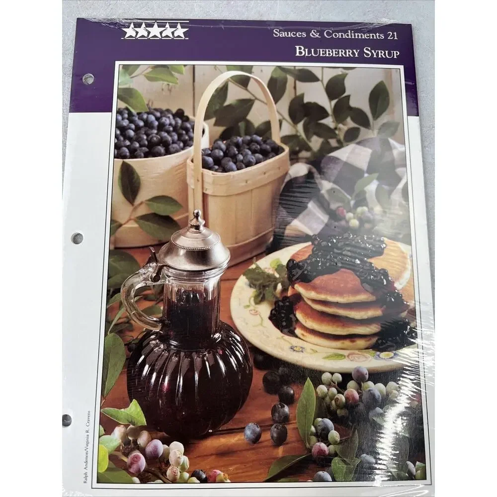 Vintage Southern Living Five Star Recipe Inserts Sauces‎ & Condiments 21 Wrapped